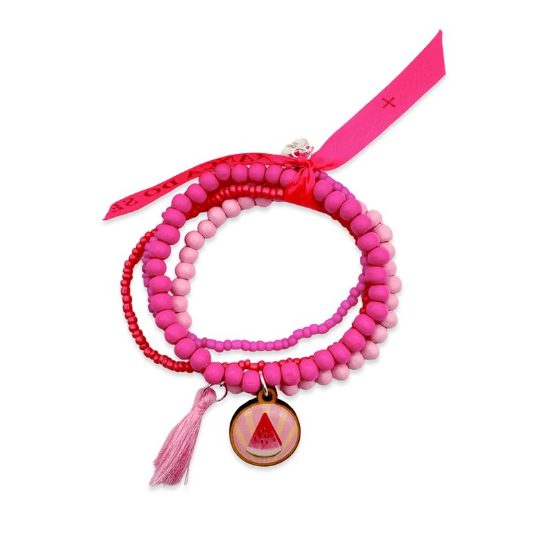 Armbandset Pink-Melone