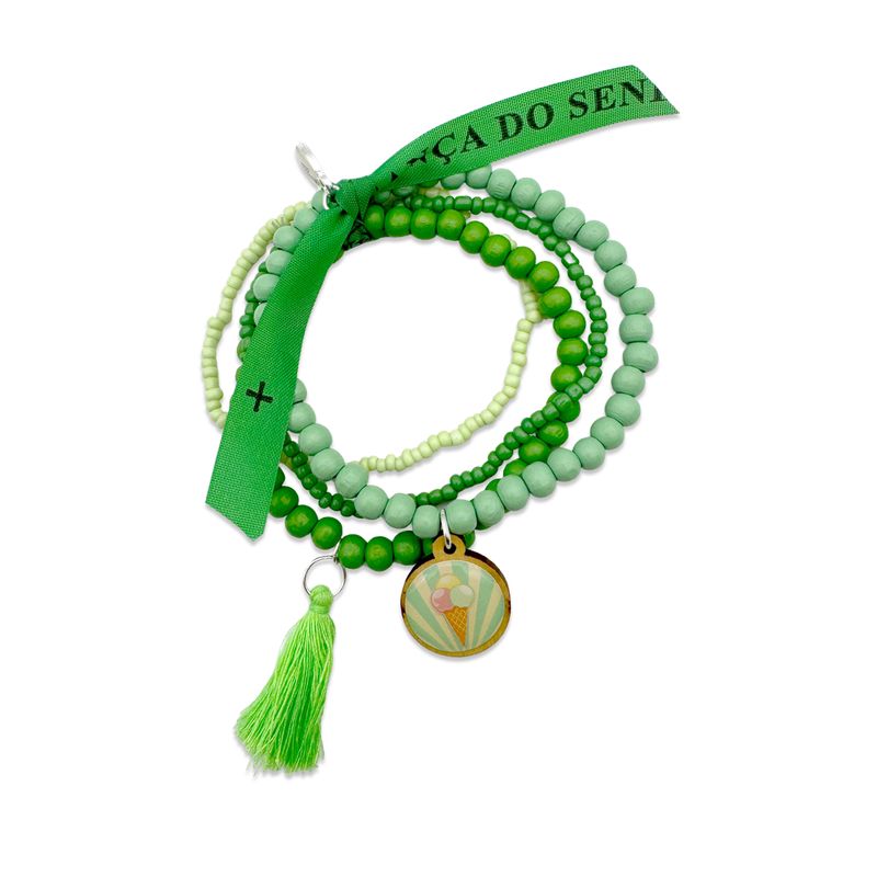 Armbandset Apple Green