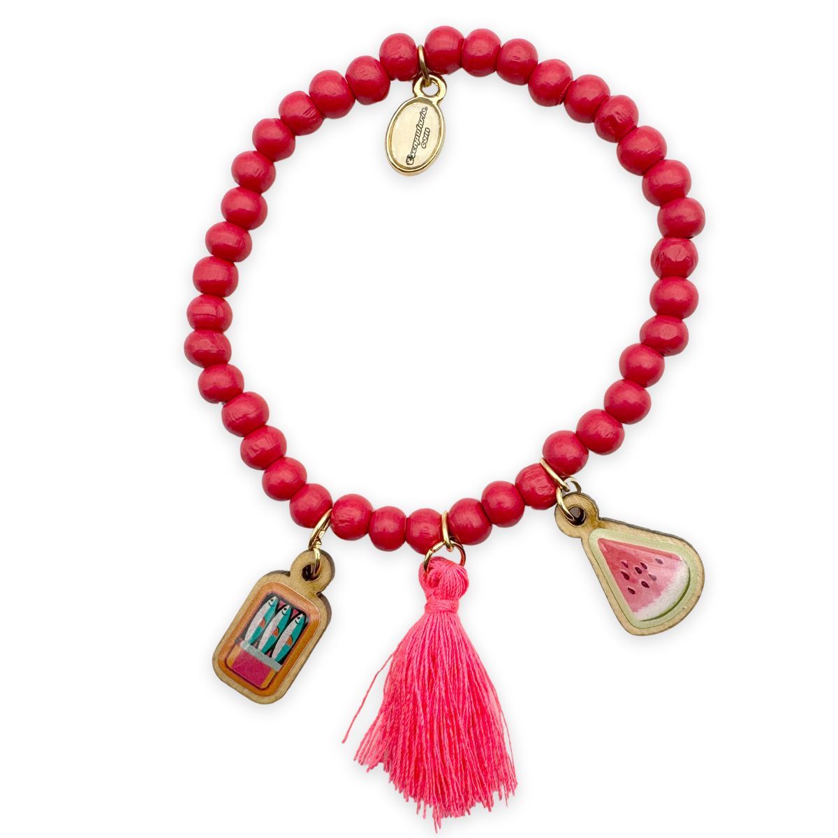 Holzarmband „Coral Breeze“ – Sommer am Handgelenk! ??