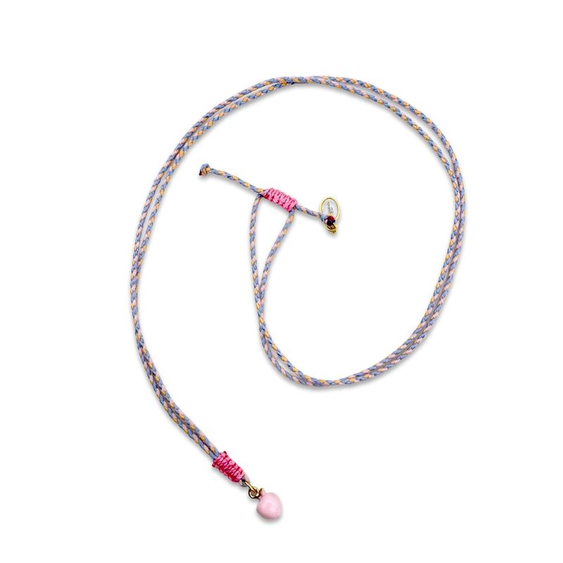 Stringkette Pfirsich