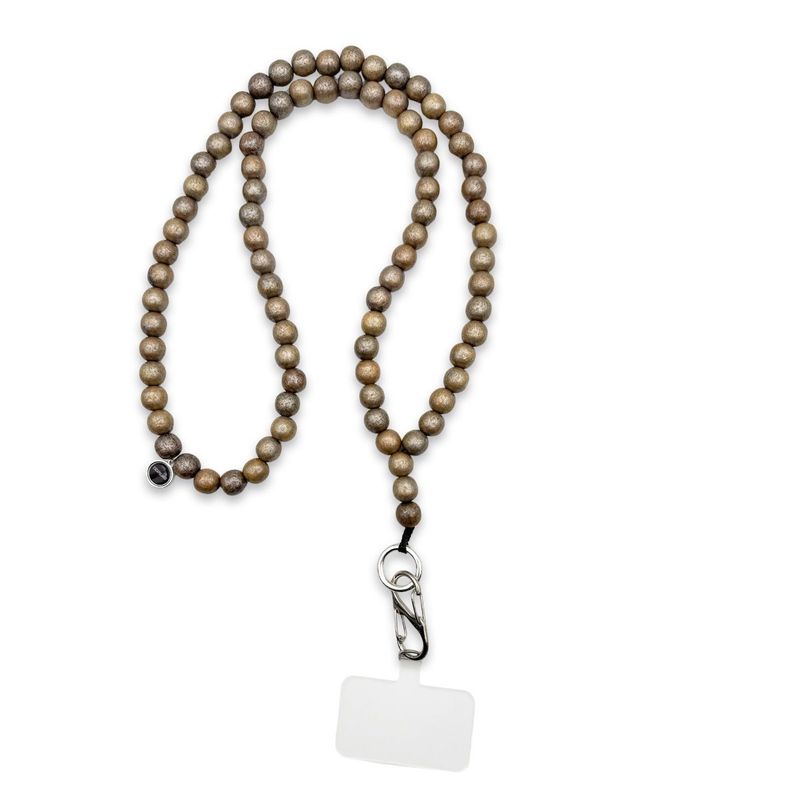 Lanyard Braun Metallic