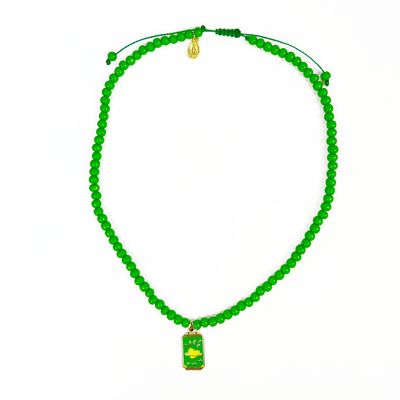 Symbol-Kette Apple mit Lucky Charms Anhänger