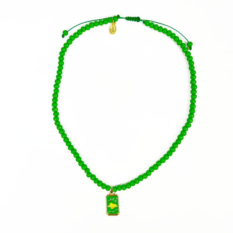 Symbol-Kette Apple mit Lucky Charms Anhänger