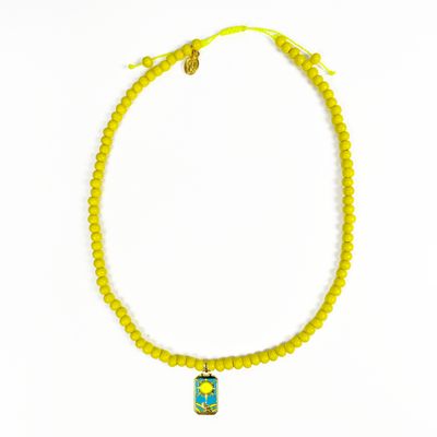 Symbol-Kette mit Lucky Charms Anhängern Lemon