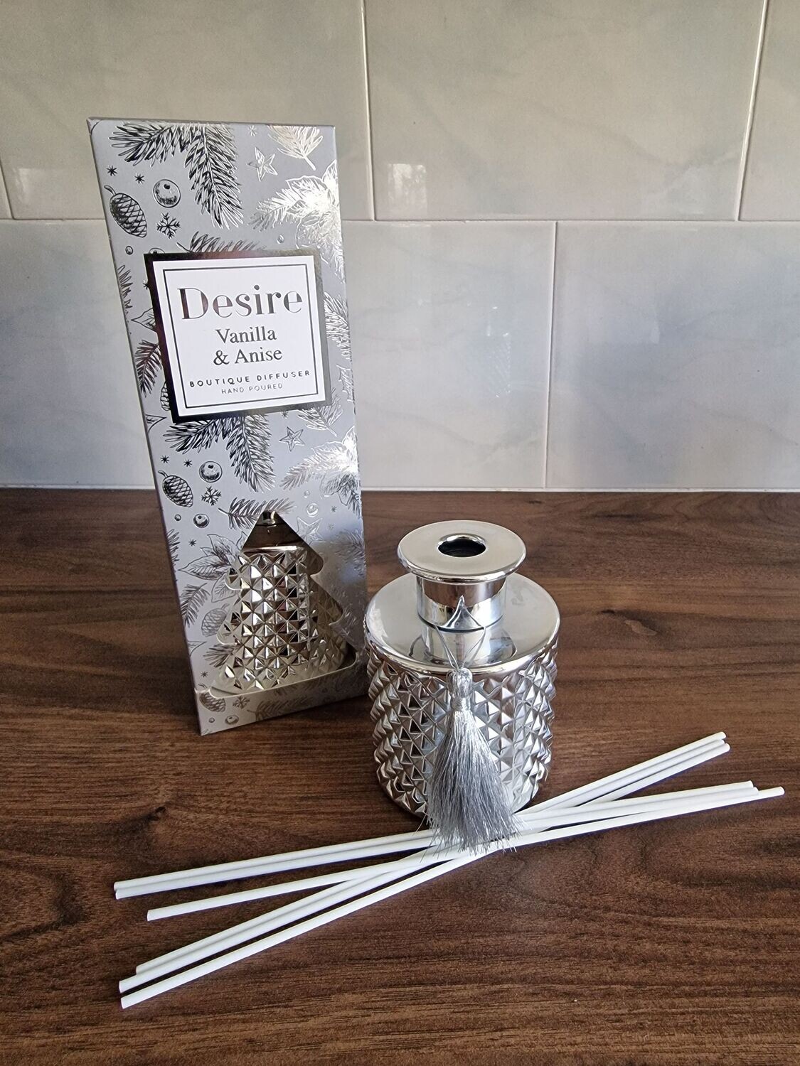 Desire Silver Vanilla and Ansie 200ml diffuser