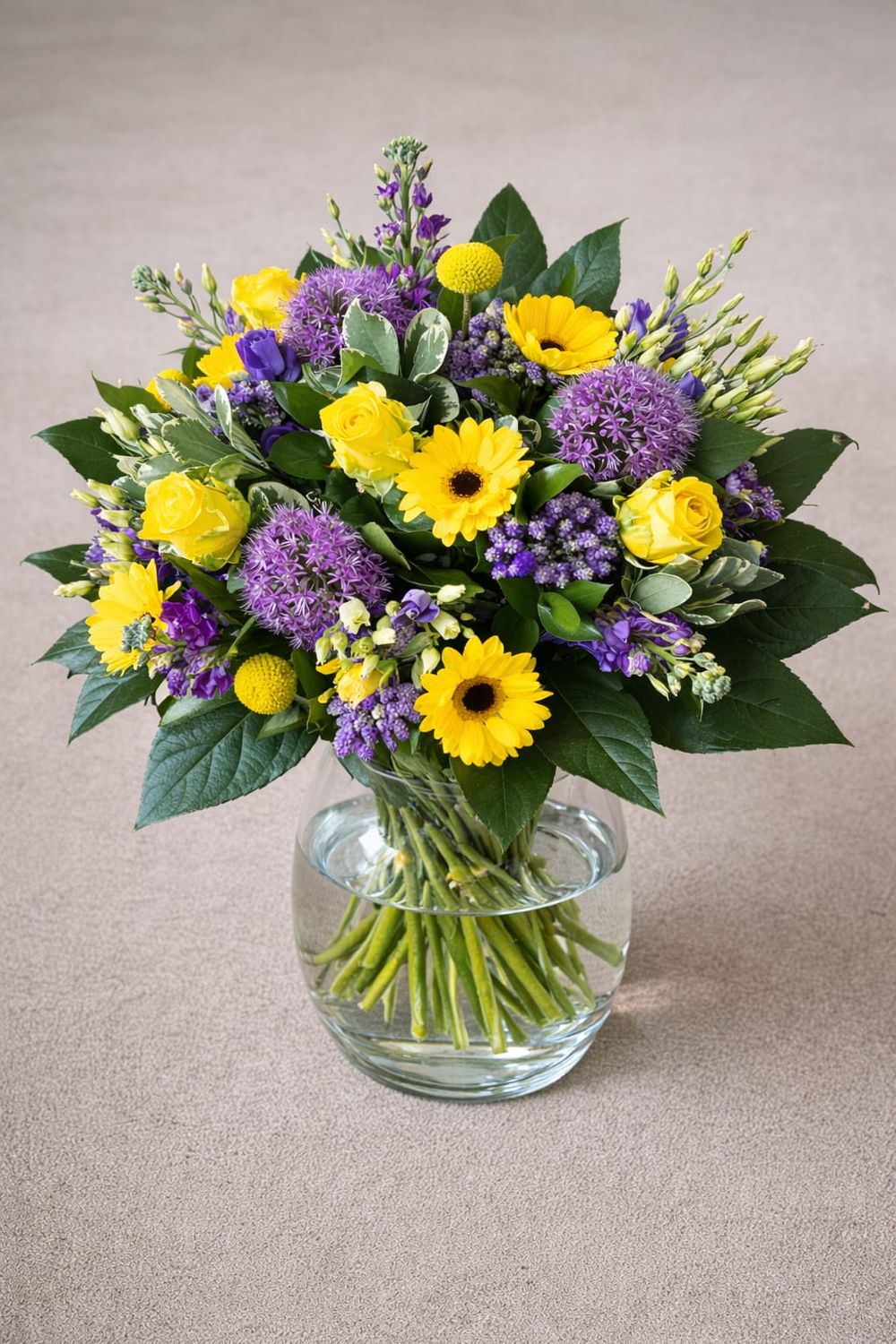 Just Purple and Yellows