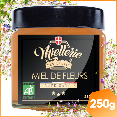 Miel BIO de Fleurs 250g Miel BIO de Fleurs 250g