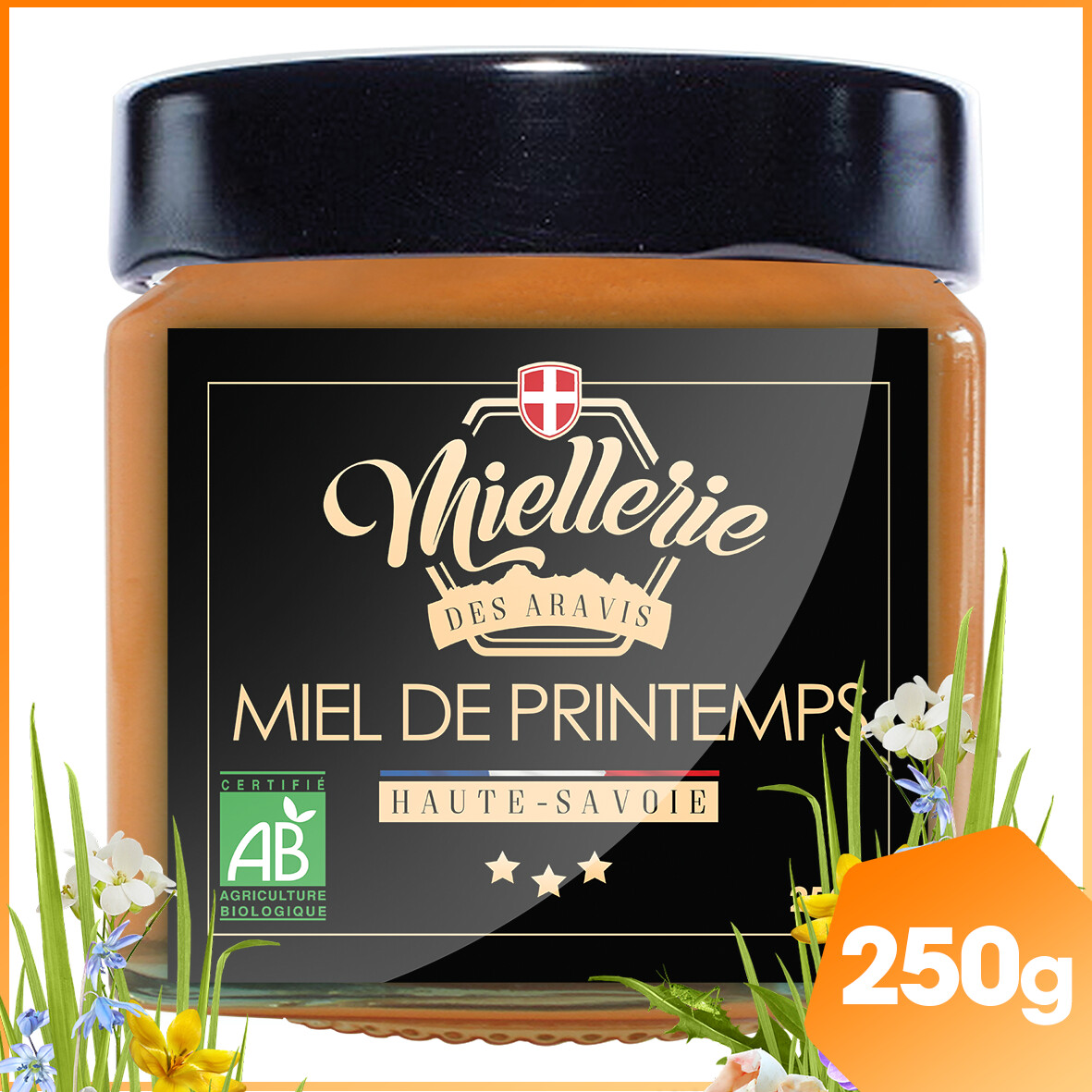 Miel BIO de Printemps 250g