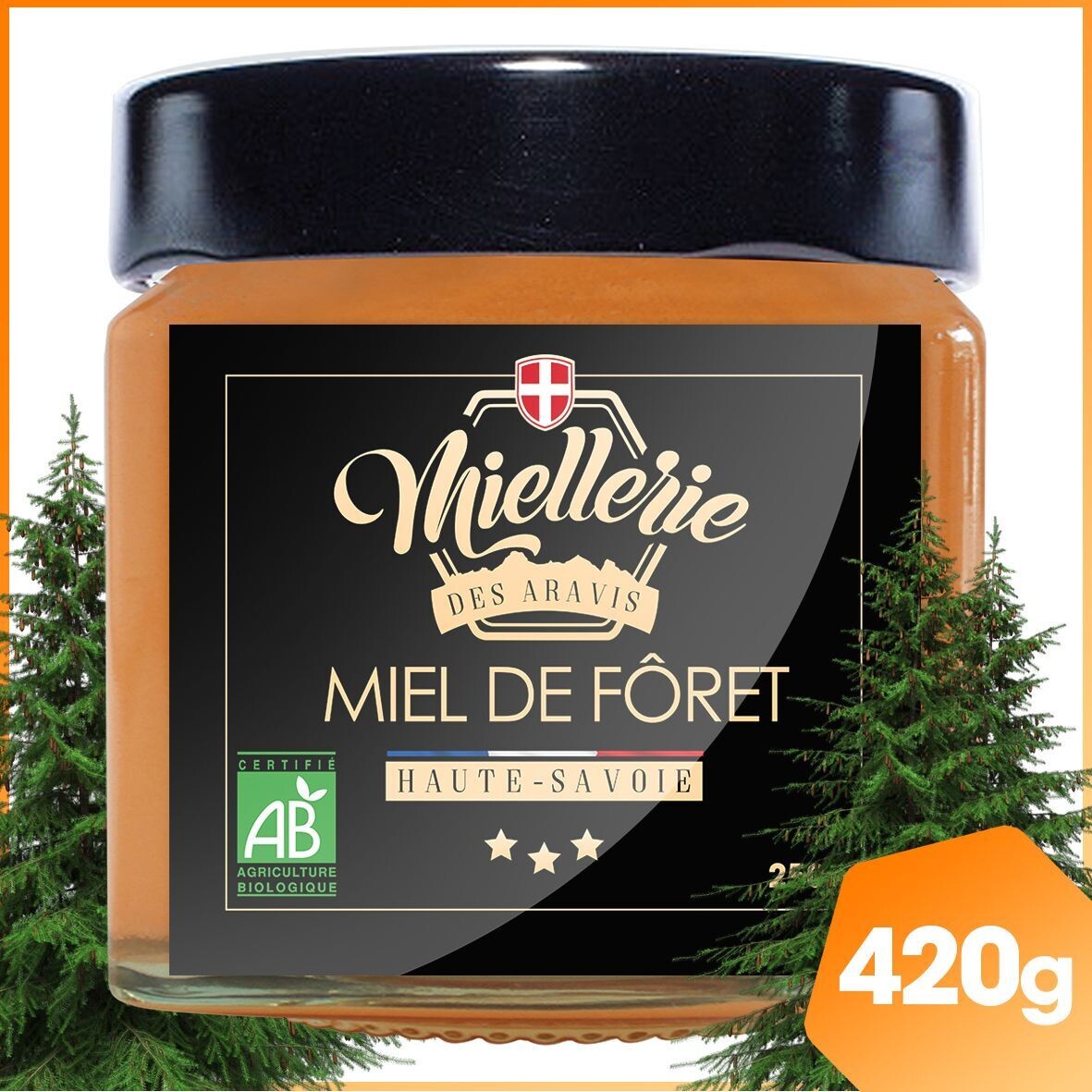 Miel BIO de Fôret 420g