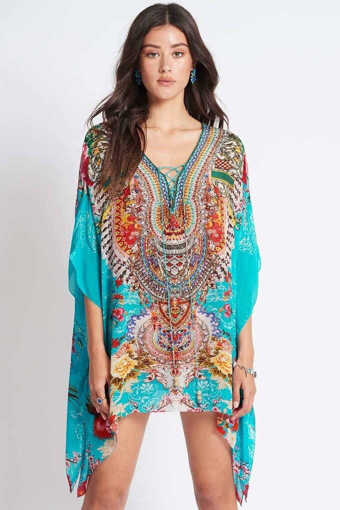 CZ - ONCE IN A BLUE MOON CAFTAN TOP