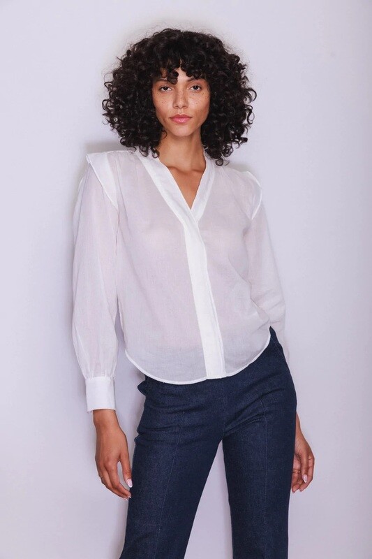 CP - FRANKA BLOUSE WHITE