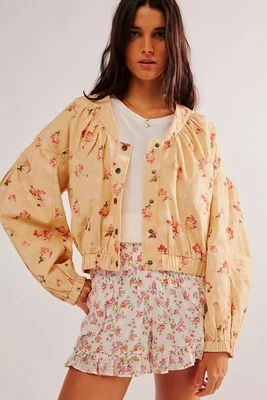RORY FLORAL BOMBER