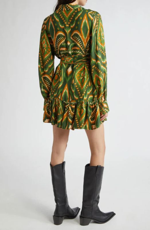 PINEAPPLE IKAT GREEN MINI