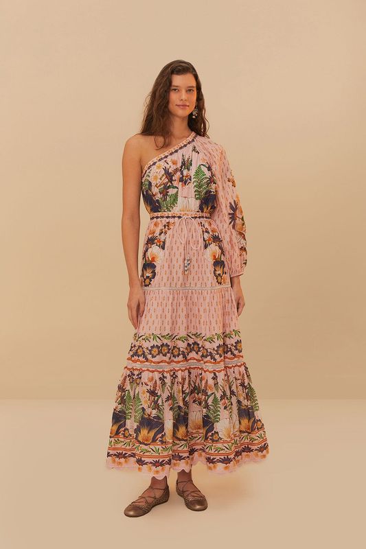 THE DREAM GARDEN PINK MAXI DRESS