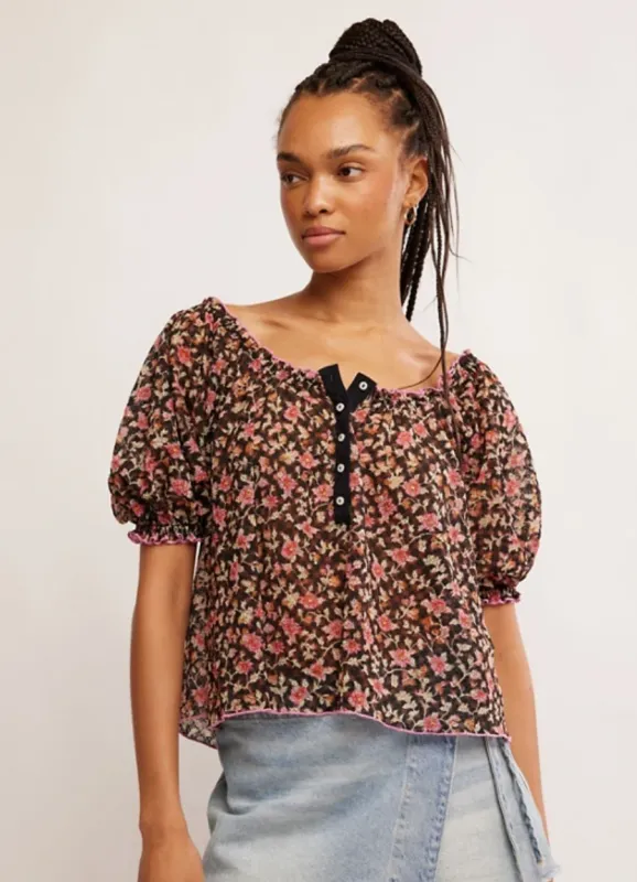 ASTRA PEASANT TOP