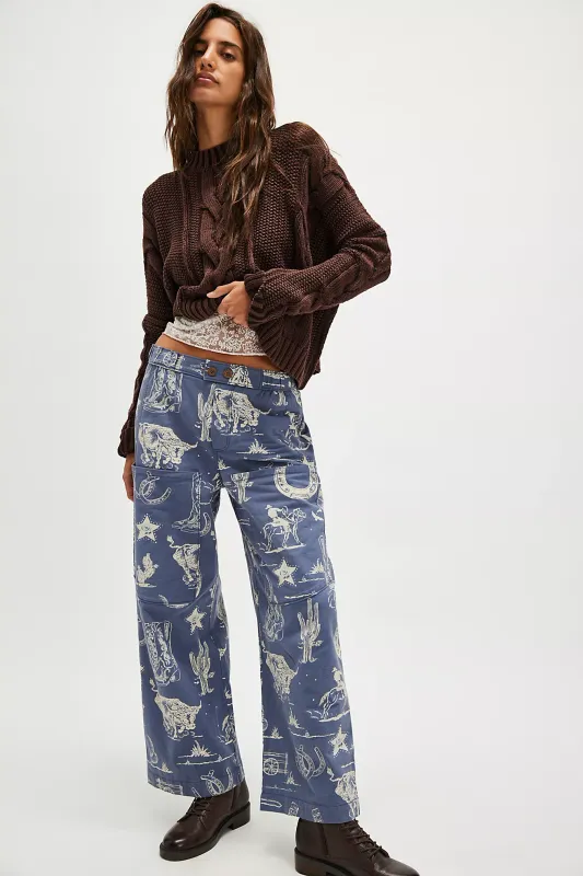 SEASIDE PULL-ON PANT RODEO