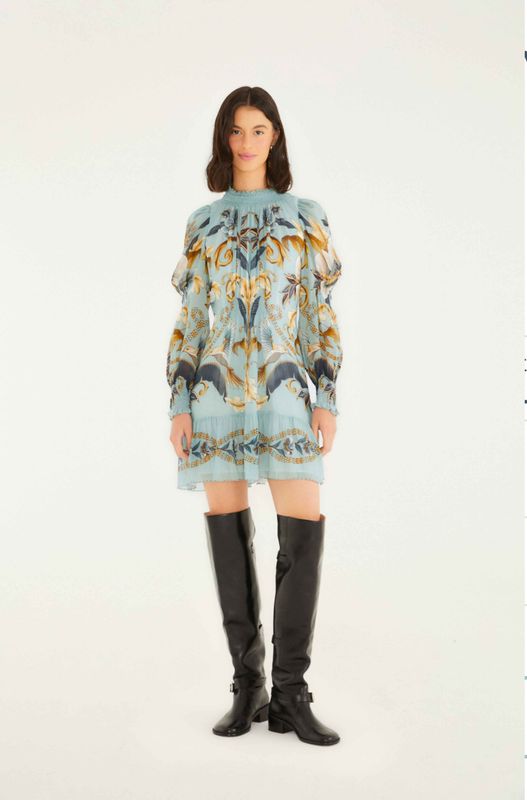 SNAKE GARDEN BLUE LS MINI