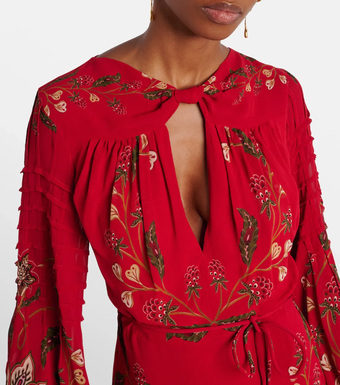 green emerald velvet dress Bonjour Mini Dress Burgundy main image 1