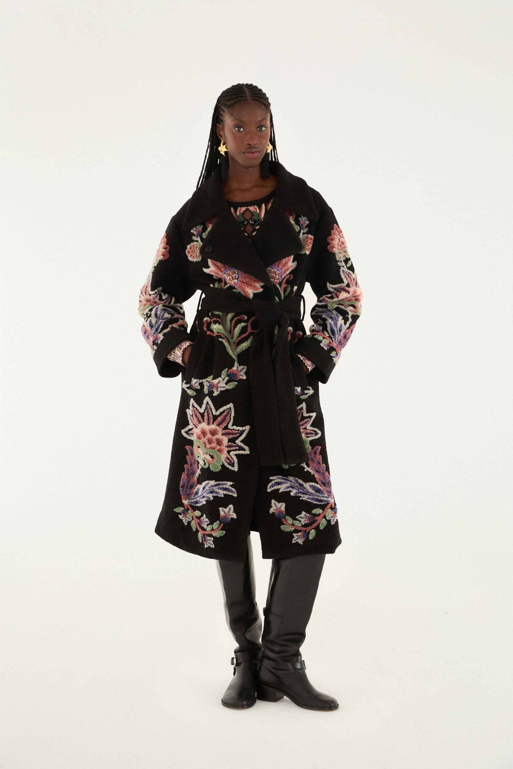 MARVELOUS GARDEN FLEECE COAT