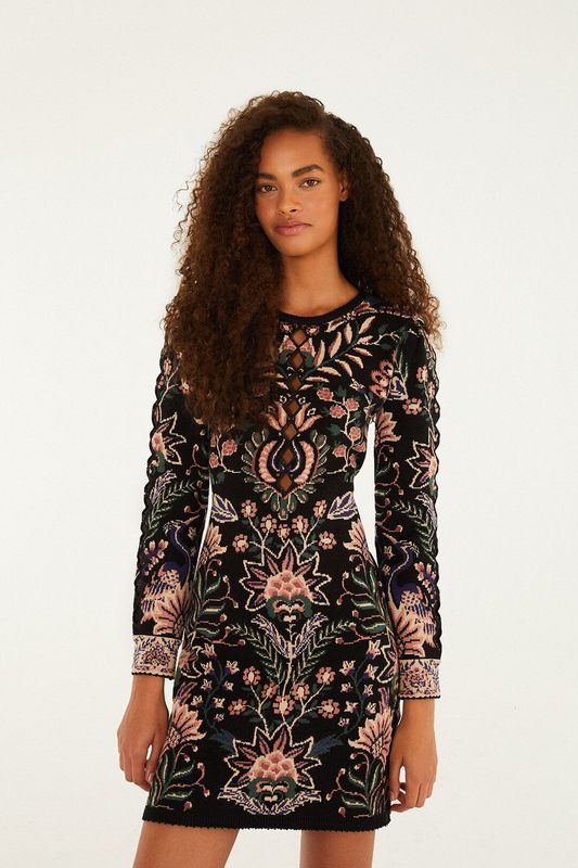 MARVELOUS GARDEN KNIT DRESS