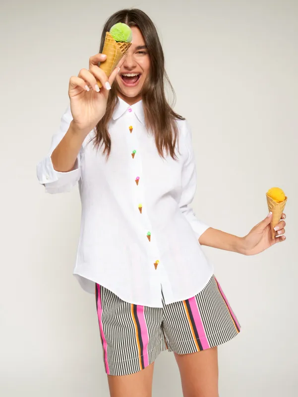 ICE CREAM WHITE LINEN