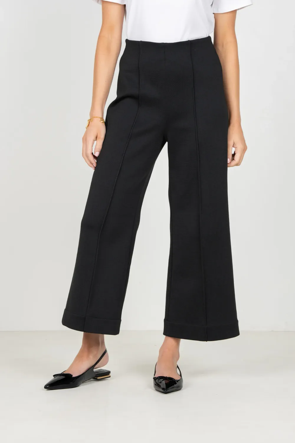 Cropped Piper - Black