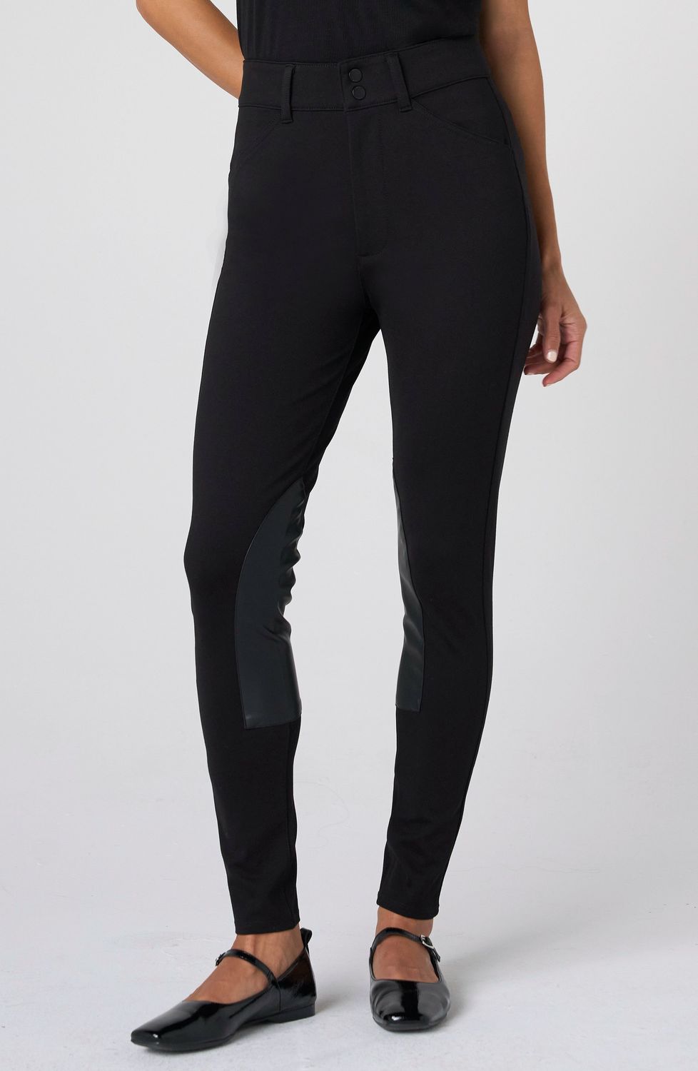 hr riding legging black
