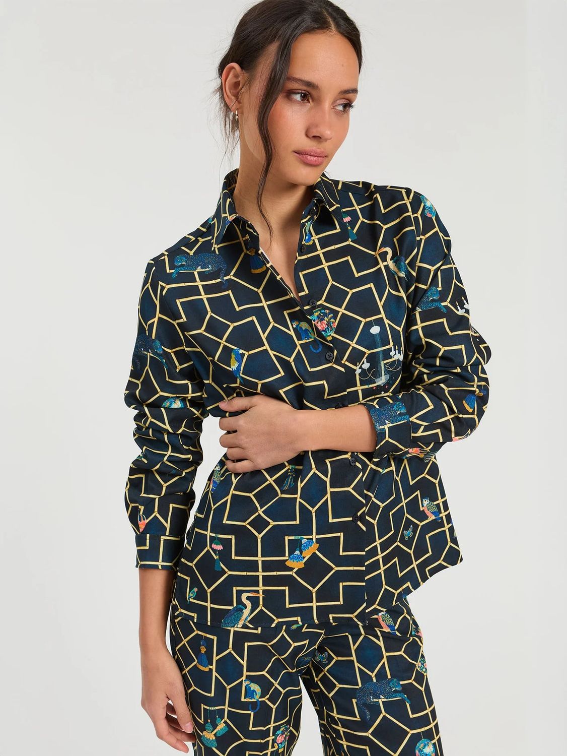 EMERALD BAMBU BLOUSE