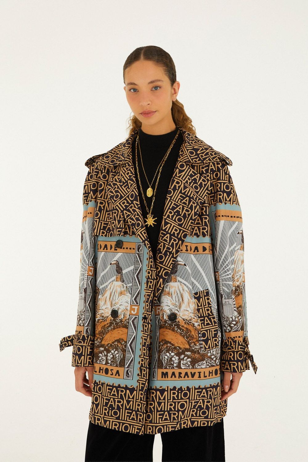 MIXED CARIOCA COFFEE TRENCH