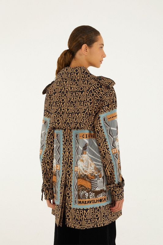 MIXED CARIOCA COFFEE TRENCH