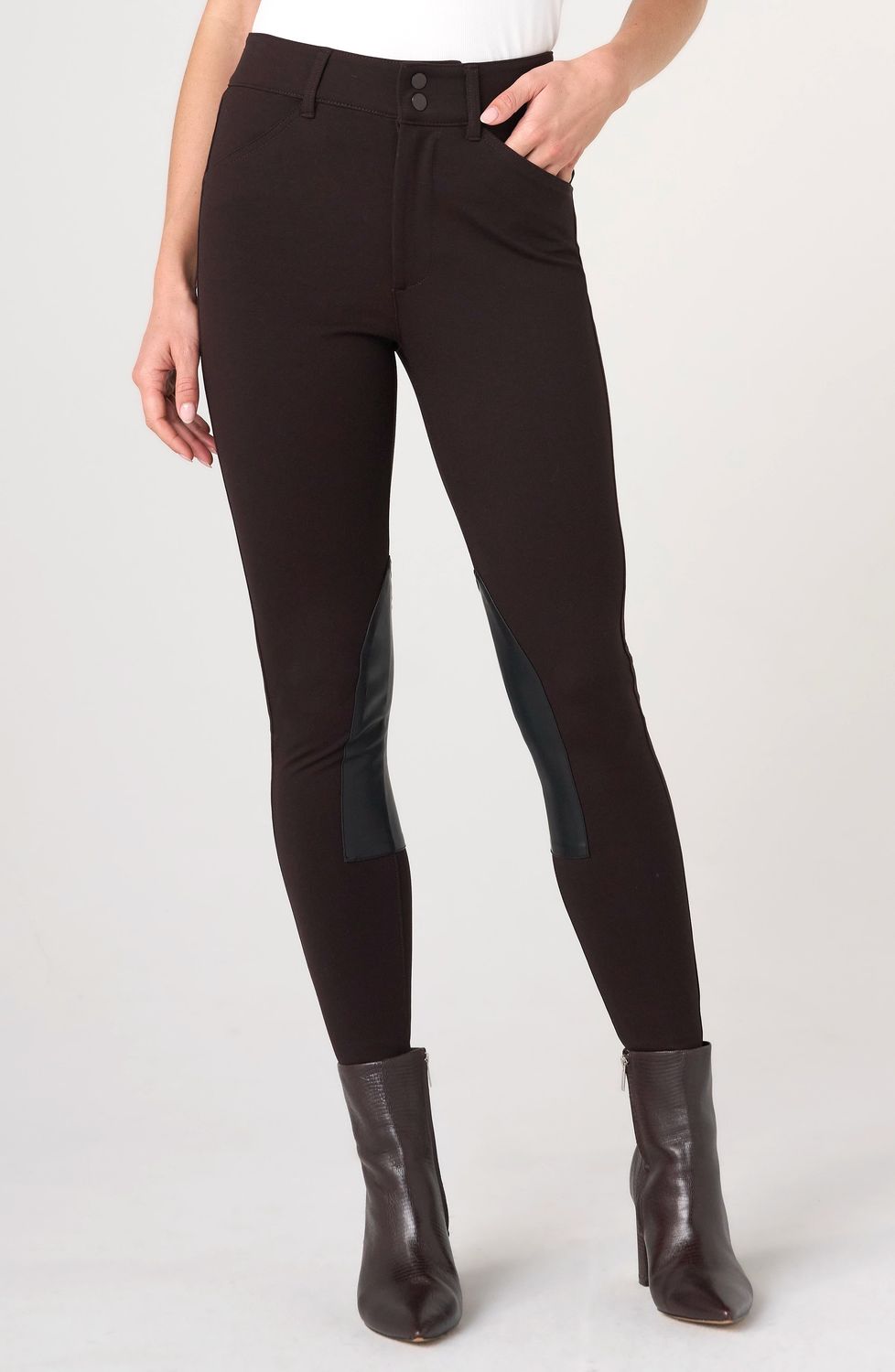 hr riding legging truffle