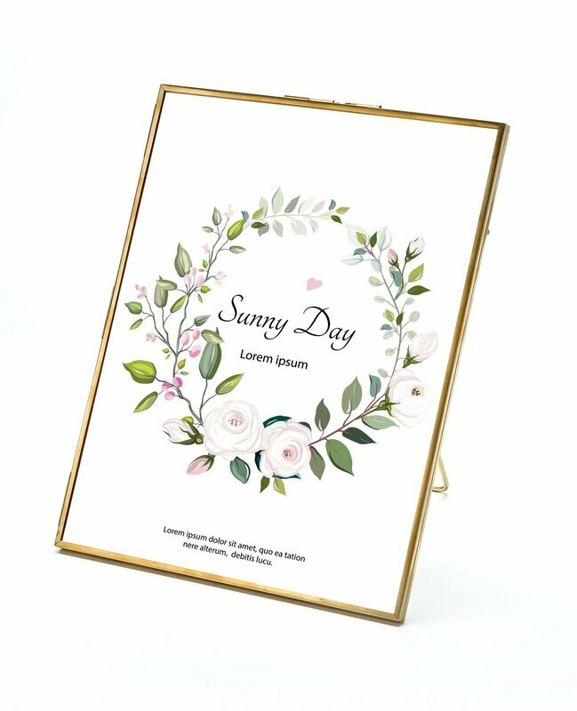 Brass 8 x 10 Frame