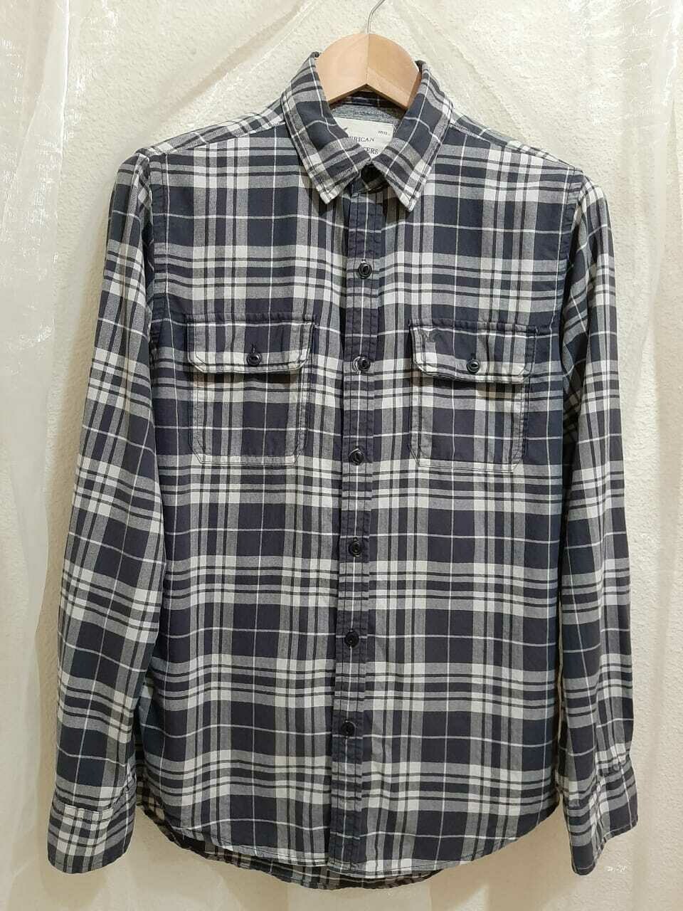 Camisa franela American Eagle talla S