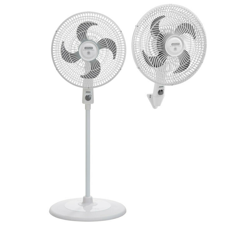 Ventilador 2en1 SAMURAI Airprotec Maxx Blanco