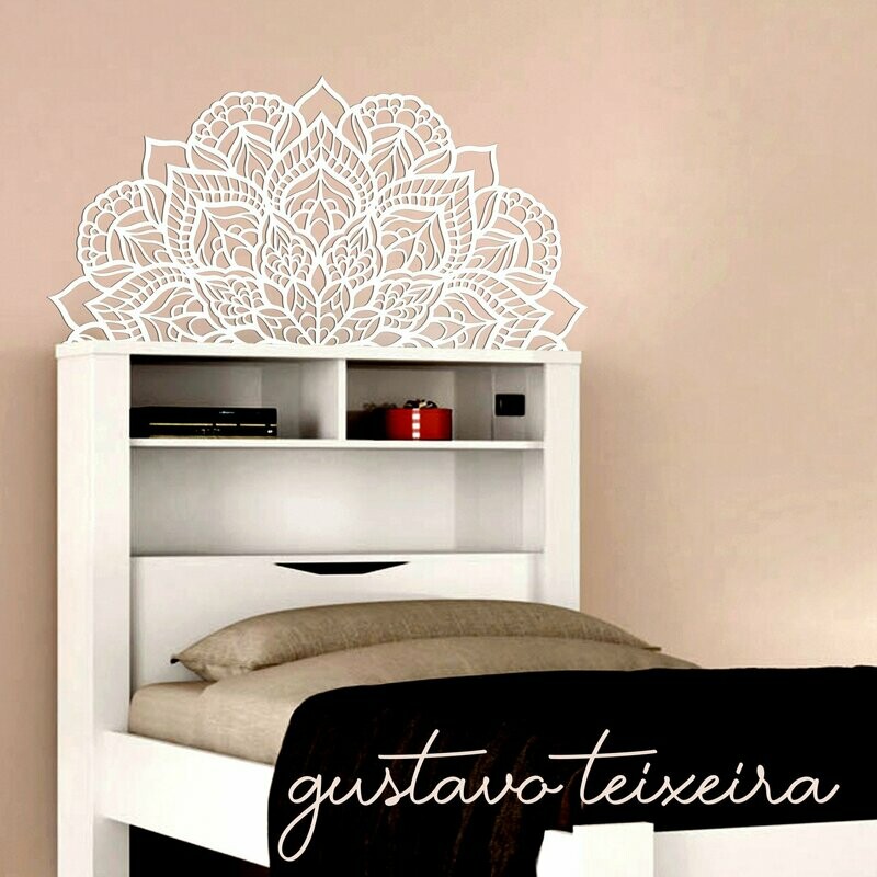 Mandala da tranquilidade (cama solteiro)