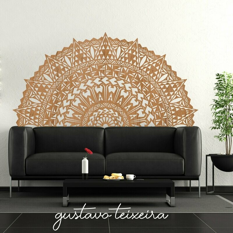Mandala maori ponta de lança ( sofá 2 lugares)