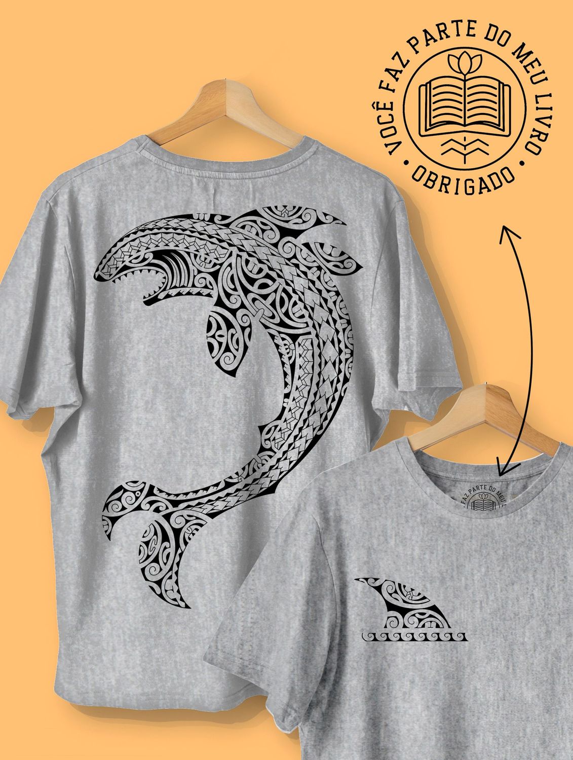 Camiseta Tubarão (GG)