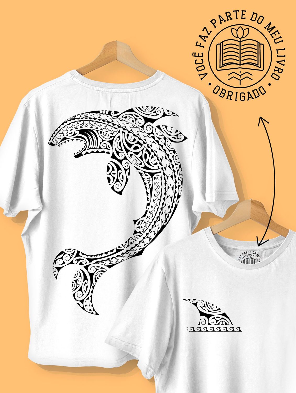 Camiseta Tubarão (GG) Camiseta Tubarão (GG)