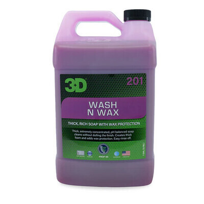 WASH AND WAX 5 GALLON
