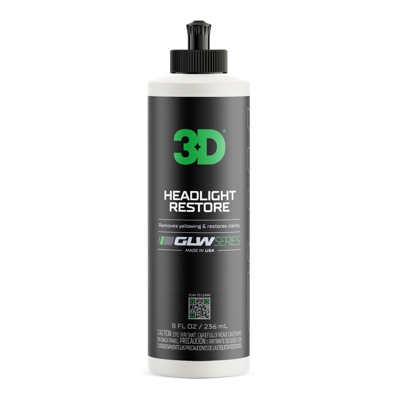 GLW HEADLIGHT RESTORE 8 OZ