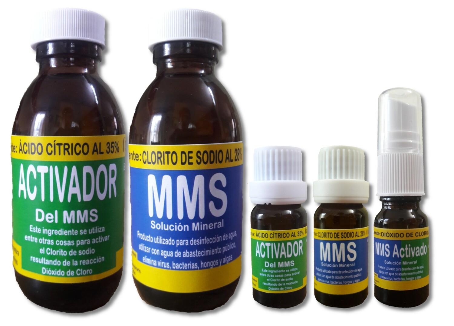 Dióxido de cloro con Activador de ácido cítrico