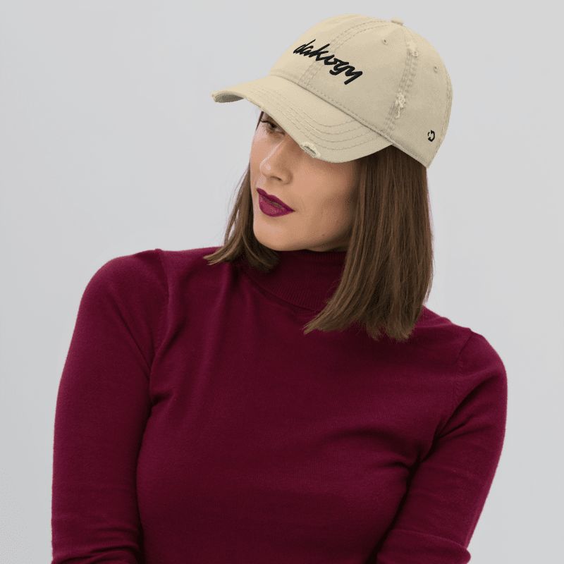 DAKOGY Dad Cap Used Look