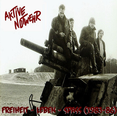 AKTIVE NOTWEHR,
"Freiheit Leben Spass"
Re-Release Mini-LP
gelbes Vinyl