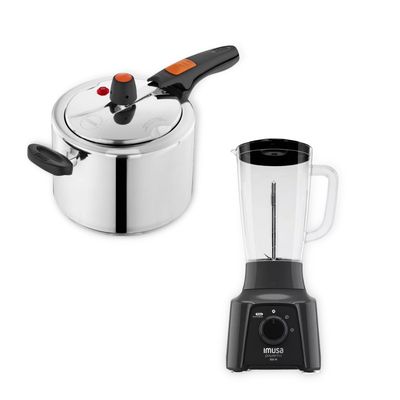 COMBO LICUADORA IMUSA + OLLA DE PRESIÓN IMUSA (REF: COMBOOL7LTRS) COMBO LICUADORA IMUSA + OLLA DE PRESIÓN IMUSA (REF: COMBOOL7LTRS)