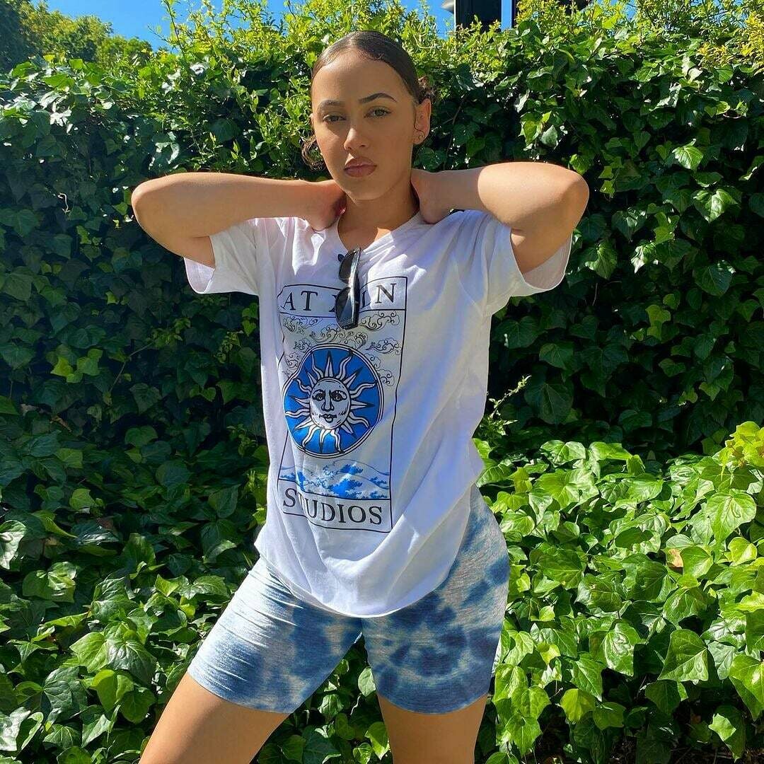 Sun &amp; waves tee