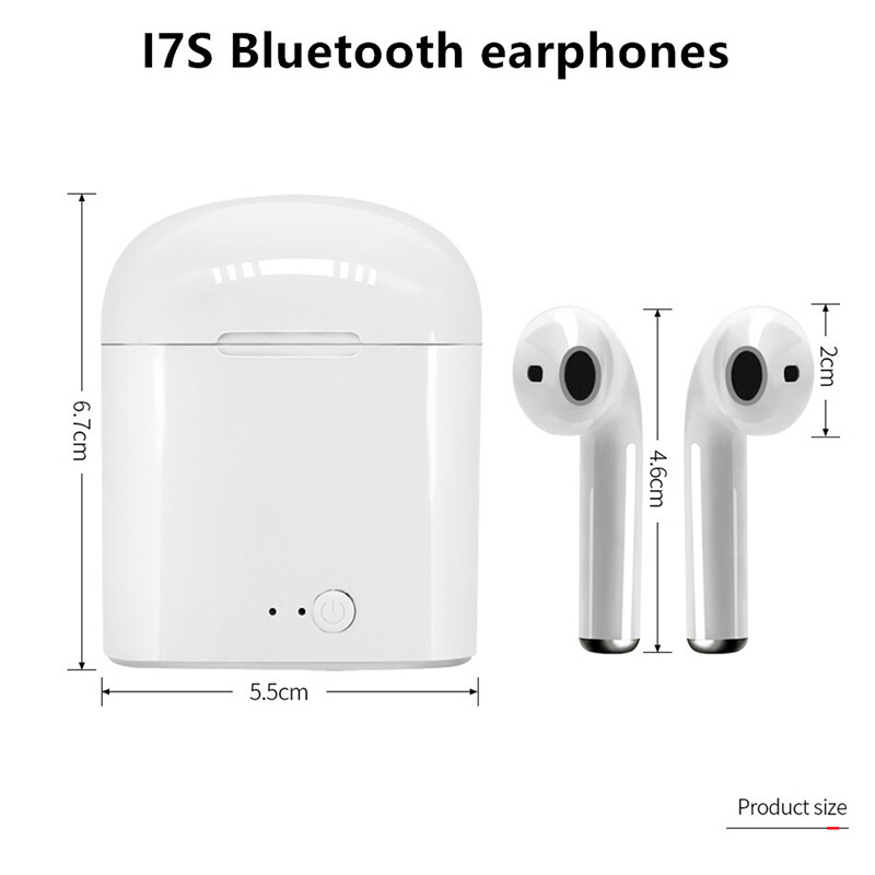 I7s Tws Bluetooth 5,0 para Auriculares auriculares inalámbricos aire auricular