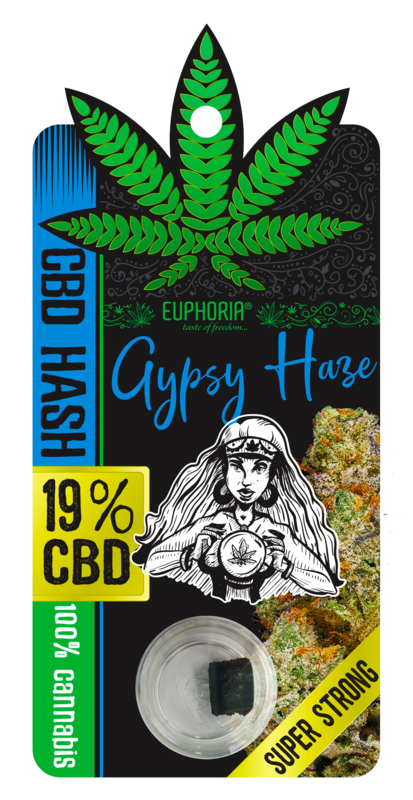 CBD Hash Gypsy Haze (19% CBD)