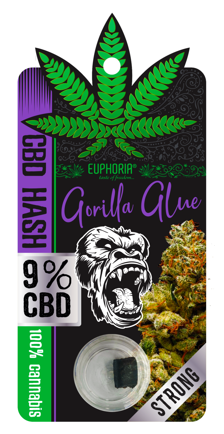 CBD Hash Gorilla Glue (9% CBD)