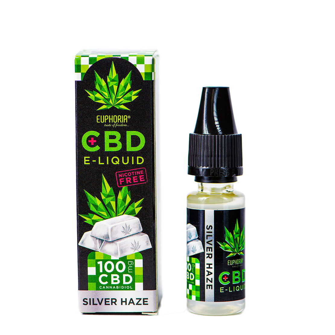 CBD E-Liquid Silver Haze 10ml (100mg CBD)