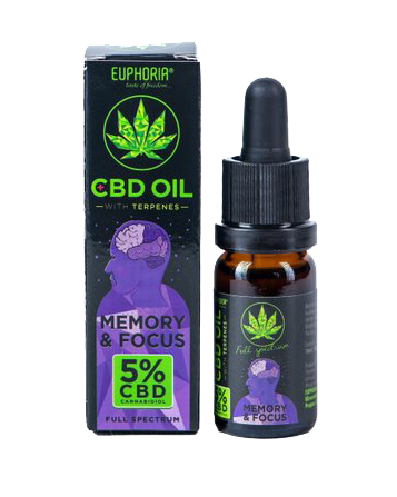 CBD Öl Memory & Focus 10ml (500mg CBD)